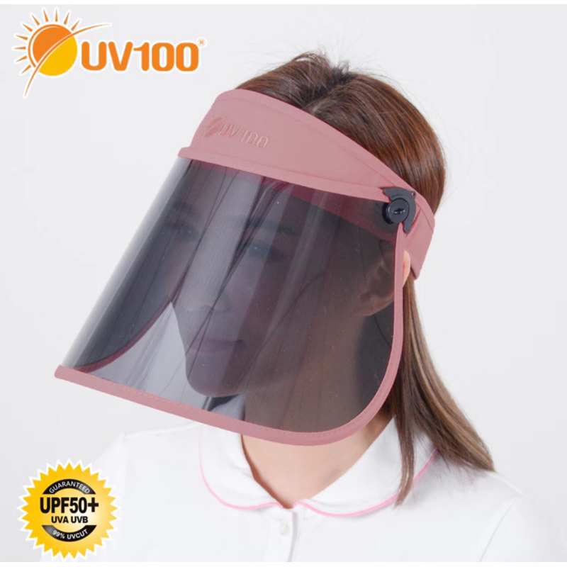 UV100防曬抗UV-偏光遮陽捲收美容面罩