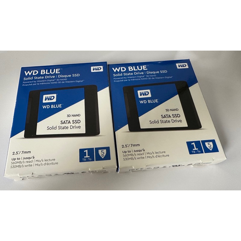 WD 藍標 SA510 1TB 2.5吋SATA SSD(WDS100T3B0A)