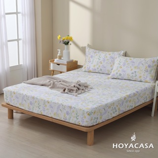 HOYACASA芊芊花香- 100%天絲床包枕套三件組 (單人/雙人/加大/特大)