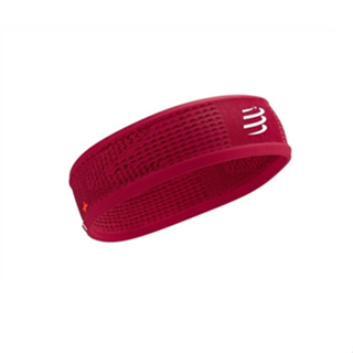 Compressport Headband 2.0 運動吸汗頭帶 波斯紅 (窄版)
