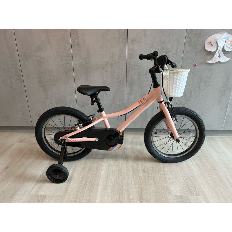 捷安特16吋粉色兒童腳踏車（適4-6歲） （限面交）