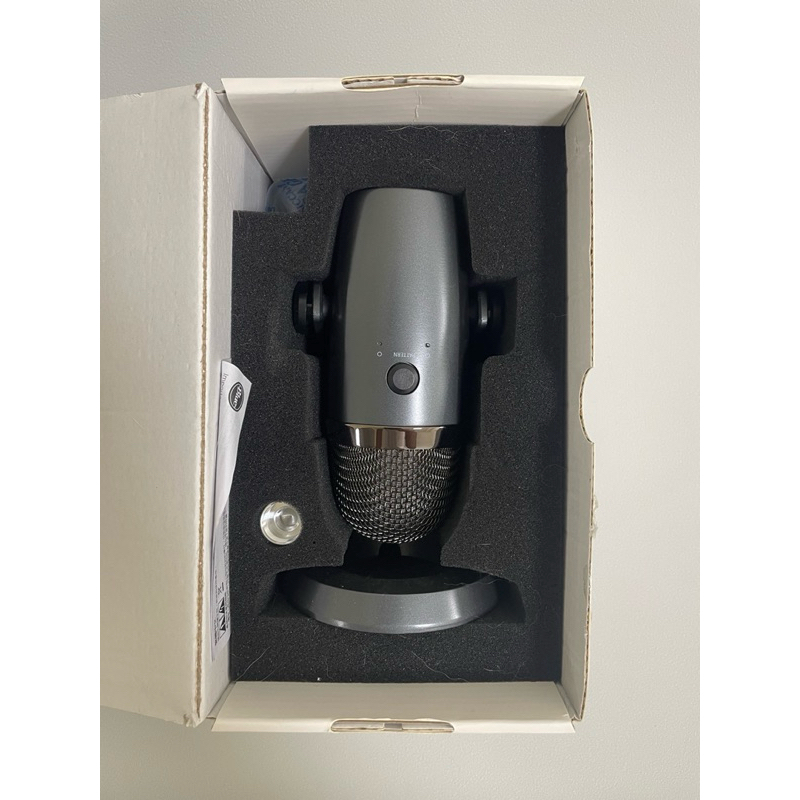 二手良品｜BLUE YETI NANO USB電容式麥克風 太空灰 近全新