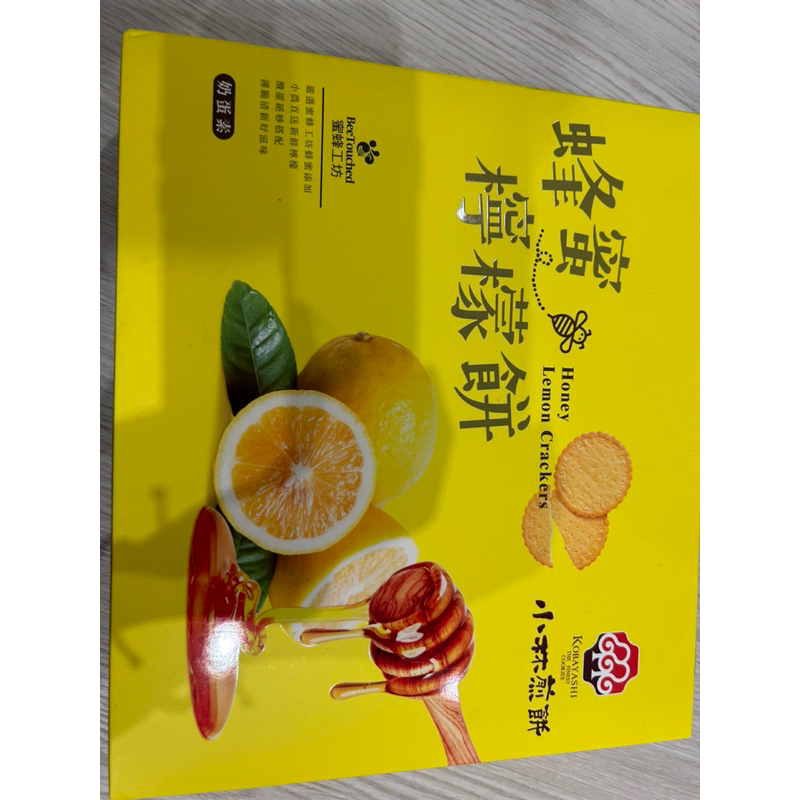 傳統美味 小林煎餅 蜂蜜檸檬餅 216g 18克*12份2024.11.21