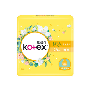 kotex 靠得住 香氛系列 衛生棉 梔子花 28cm 10片一包