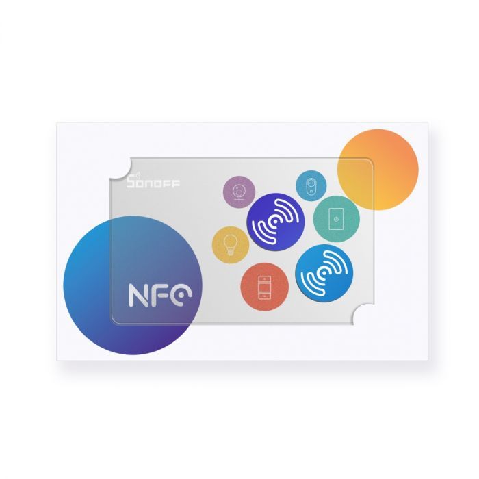 SONOFF NFC TAG，靠近手機就打開門