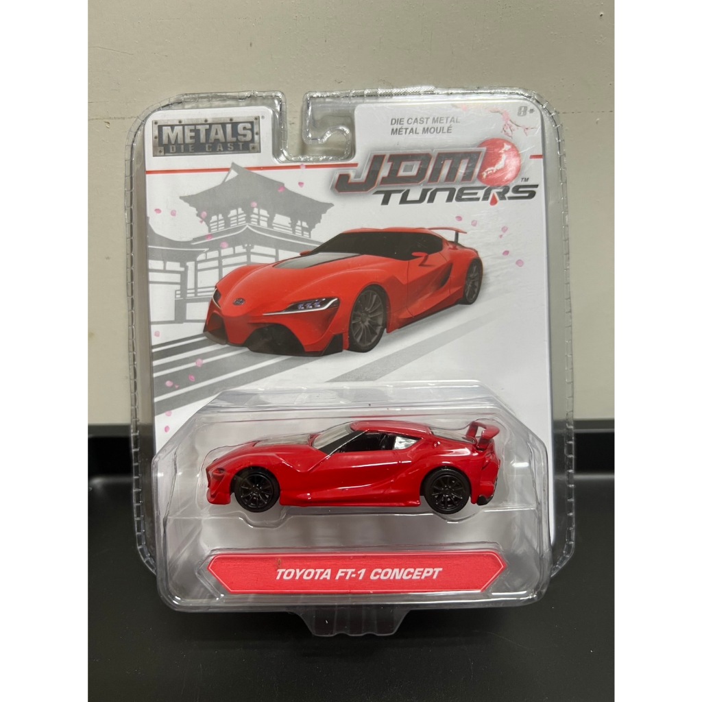 🚗_ JADA Toys TOYOTA FT-1 Concept 1/55 模型 SUPRA 豐田 牛魔王