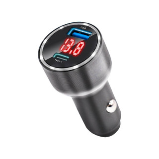 ANBORTEH安伯特 ABT-E081 PD+QC3.0 鋁合金快充車充頭95W【真便宜】