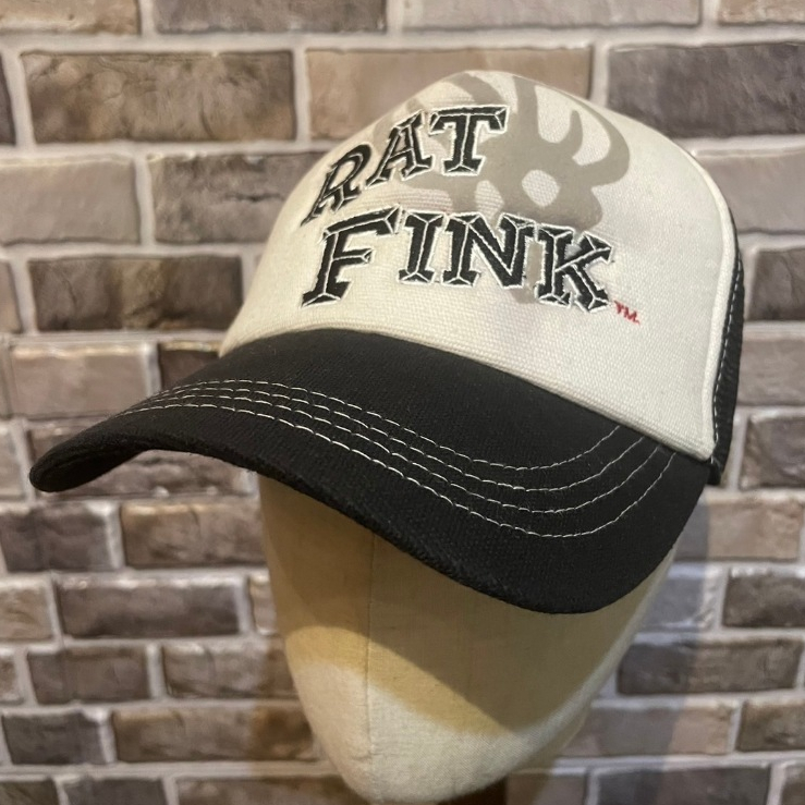 RAT FINK 芬克鼠卡車司機帽 刺繡老帽 復古帽 網帽 平板帽 棒球帽 刺繡棒球帽 百分百正品