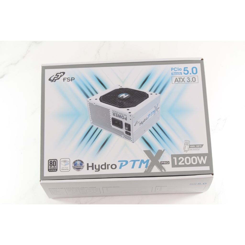 全漢 FSP HYDRO PTM X PRO 1200W 白金牌 全模組 ATX3.0(PCIe5.0)電源供應器 10