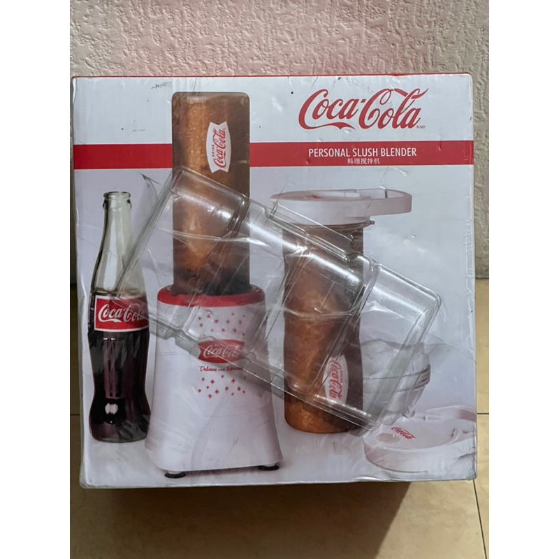 娃娃機出貨 可口可樂 - Coca-Cola 復古果汁攪拌機 隨行杯  果汁機 冰沙機
