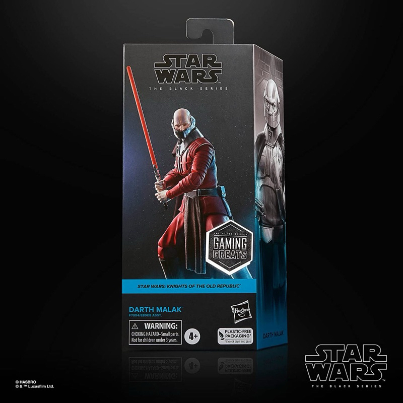 【星戰新品】全新現貨 星際大戰 六吋 黑標 Darth Malak 舊共和國武士 西斯