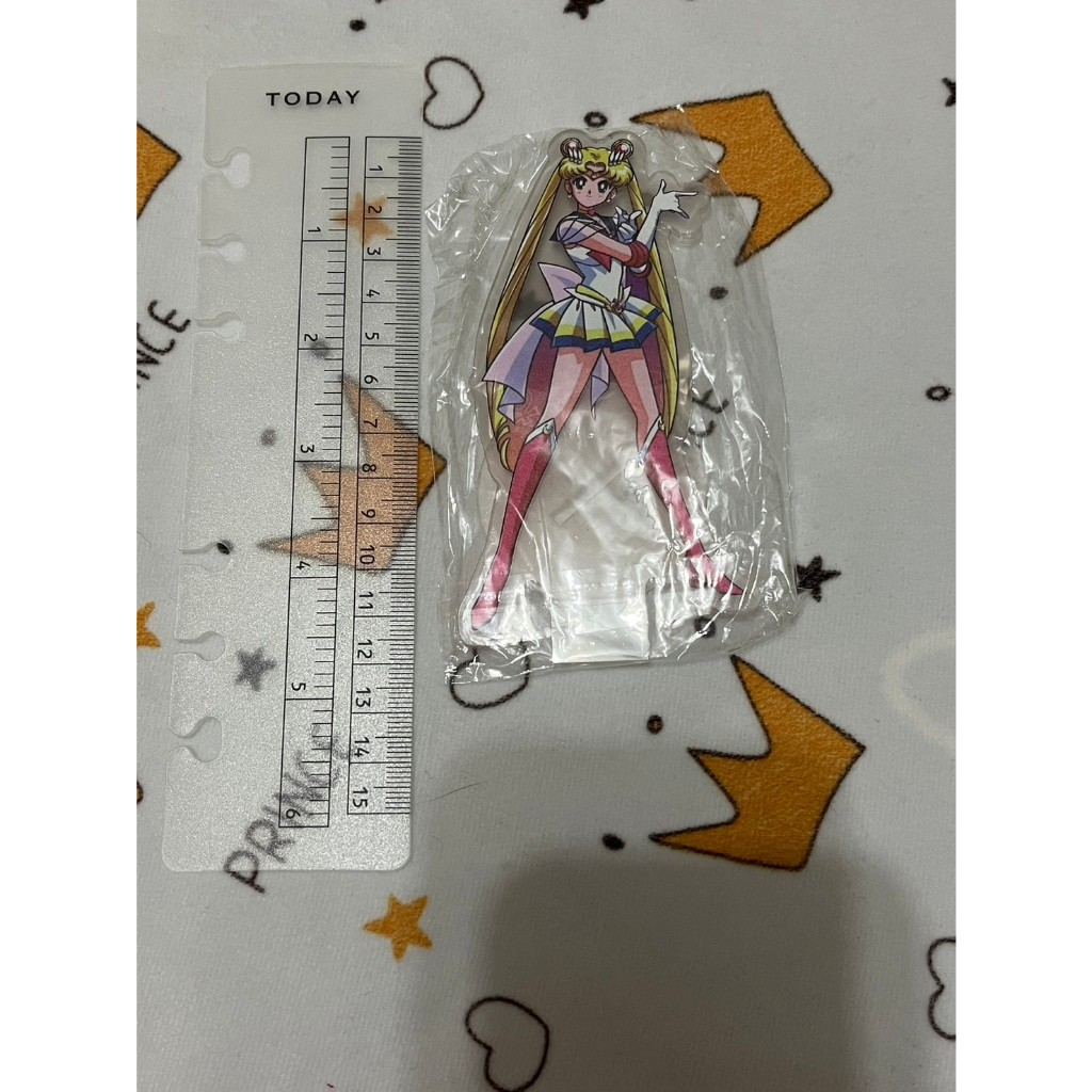 美少女戰士 小立牌 舊動畫 黑色淑女 月野兔 超級水手月亮.小小兔 全新附底座 非官方