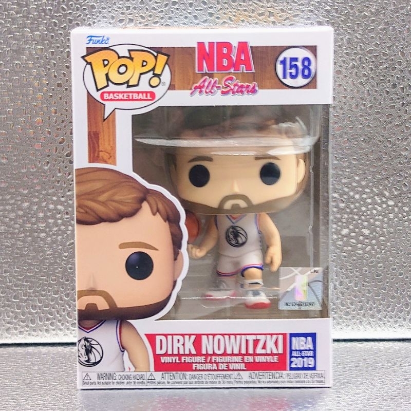 Funko pop Dirk Nowitzki 2019 明星賽 公仔 德佬 ASG 復古 球衣 NBA