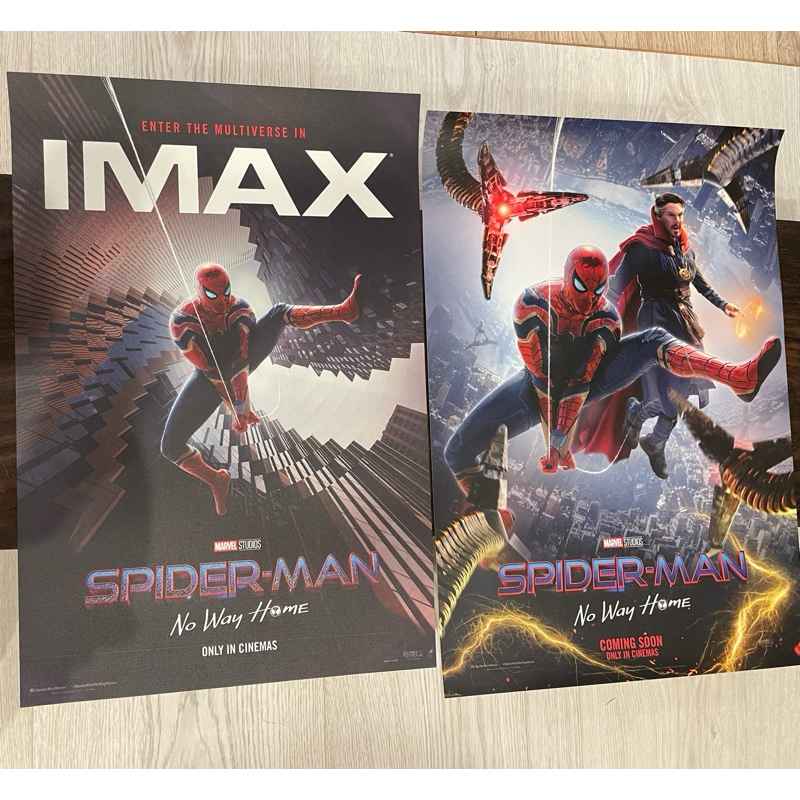蜘蛛人無家日A3 IMAX限定海報