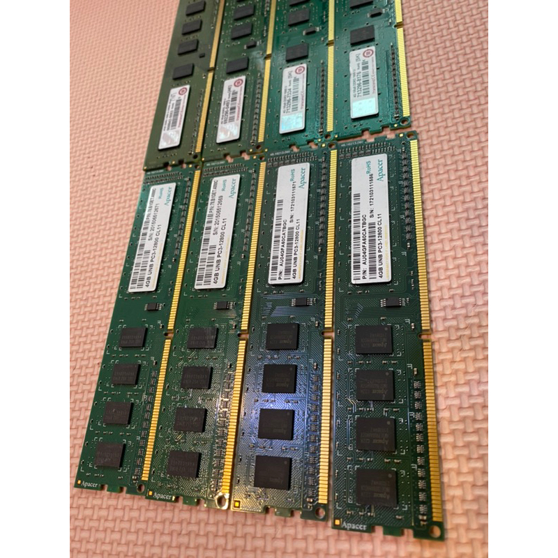 各大廠牌 DDR3 1600 4g記憶體