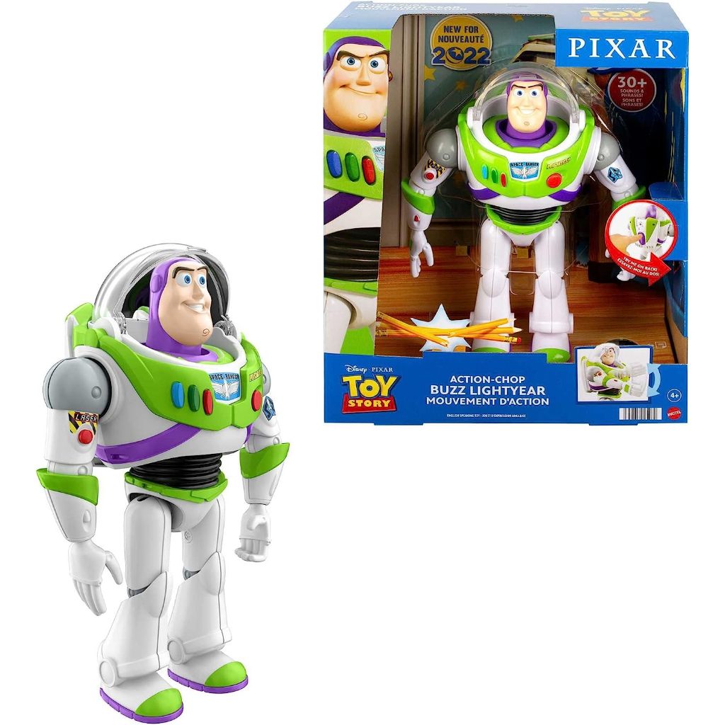 現貨會說話30種聲效❤️正版❤️美國迪士尼 玩具總動員 Toy Story Buzz 巴斯光年 公仔 玩具 空手道式