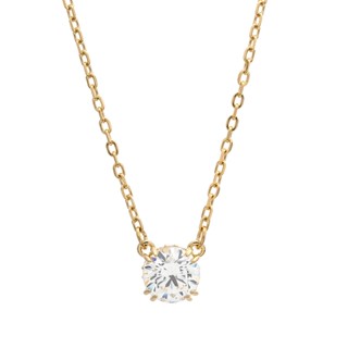 奧地利【SWAROVSKI】Constella 金色項鍊【母親節、情人送禮】