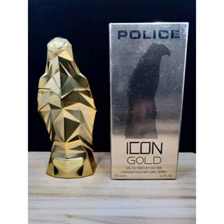 二手香水 Police 波麗士 Icon Gold 黃金聖鷹 125ml 男性淡香精香水