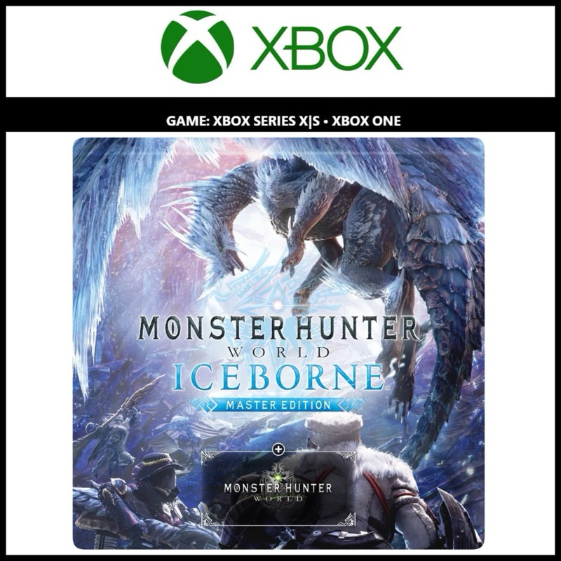 英日文版 XBOX 魔物獵人 世界 冰原大師 Monster Hunter World Iceborne Master