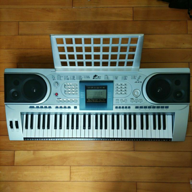 二手 JZ-618  Simply Piano『台灣Jazzy』61鍵彈奏 MIDI 電腦編輯 電子琴 標準鍵 電鋼琴
