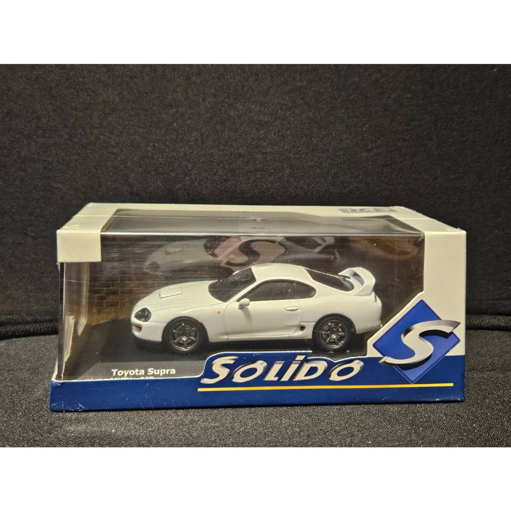 【模型娜】Solido 1/43 Toyota Supra MkIV 2JZ super white 白