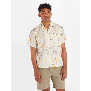 Marmot│Muir Camp Novelty 男款快乾透氣短袖襯衫 花襯衫 探索戶外直營 M15333