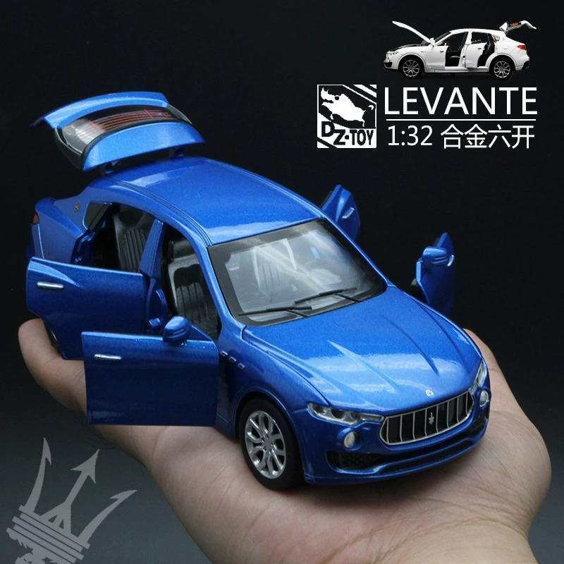 🈶現貨✅1:32 瑪莎拉蒂 Maserati Levante 合金模型車 海神 SUV 迴力車 豪華休旅