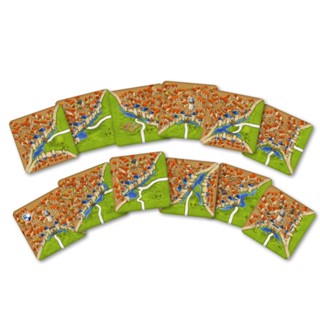 (桌遊) Carcassonne 3.0 - The Drawbridges 卡卡頌 3.0 : 吊橋 擴充