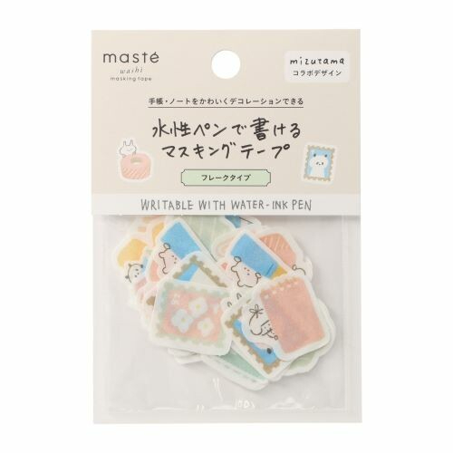 日本 三款現貨 2024 全新mizutama × mark's maste 和紙貼紙包 紙膠帶 手帳好朋友 數量限定