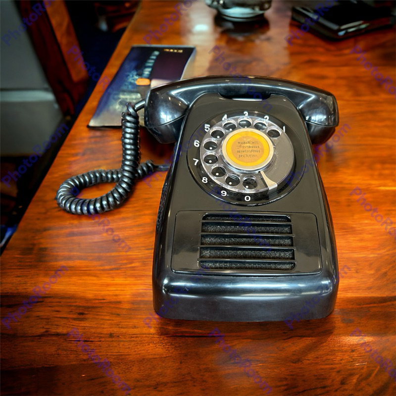 《內壺春 工藝》 日本 昭和 LS-73A-2P 古董 轉盤 電話