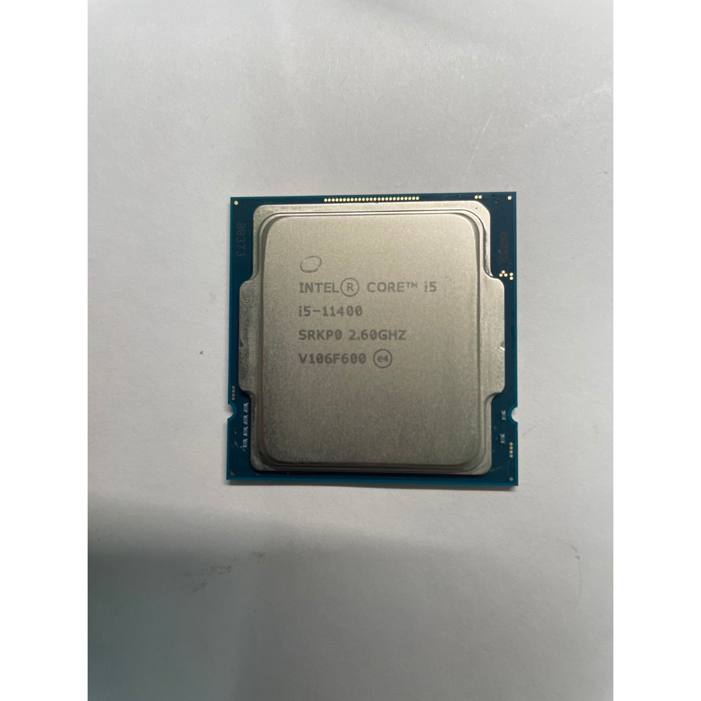 Intel® Core™ i5-11400 CPU處理器 11代 有內顯 裸U 無盒有風扇