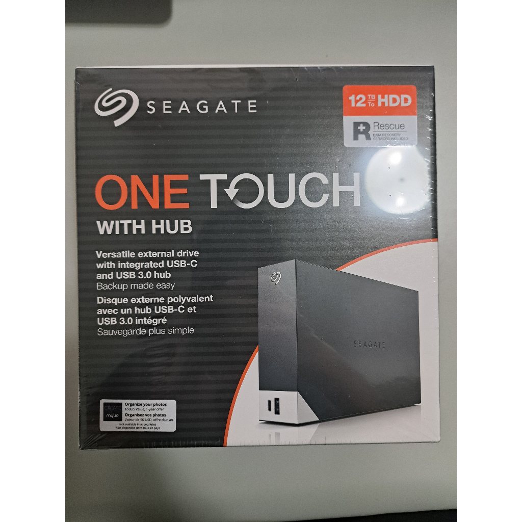Seagate One Touch Hub 12TB 硬碟 全新