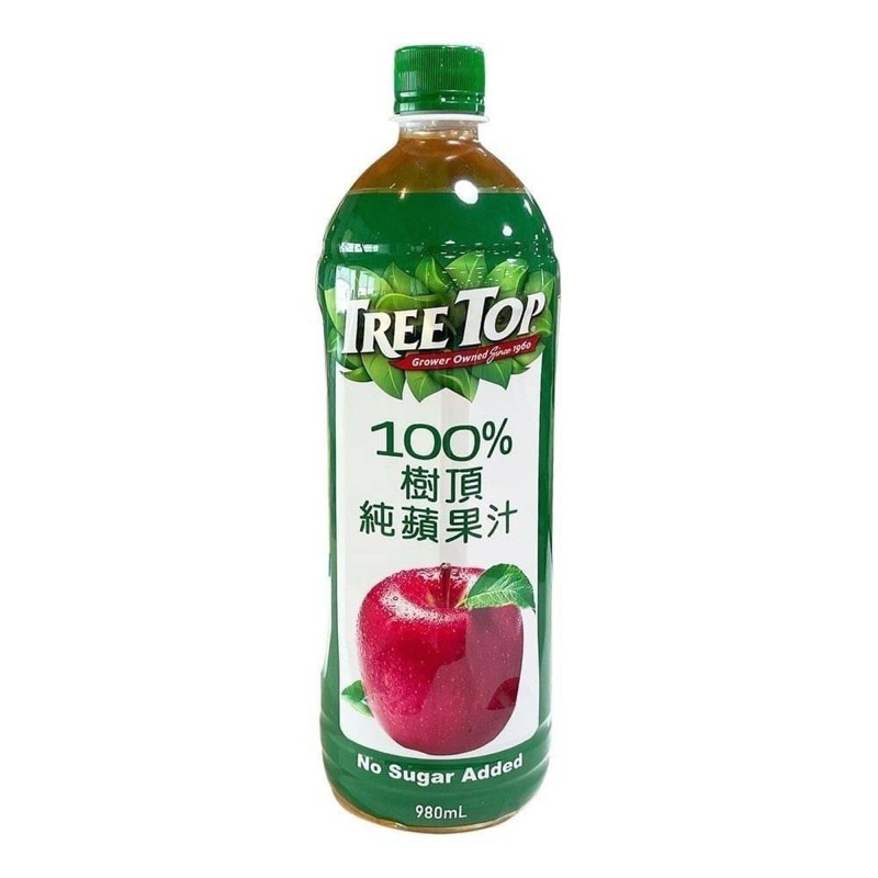 ❤️現貨特賣❤️ TreeTop  樹頂100%純蘋果汁980ml