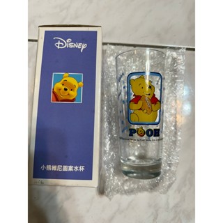 Disney 迪士尼 pooh 小熊維尼 玻璃杯 杯子 水杯 出清 現貨