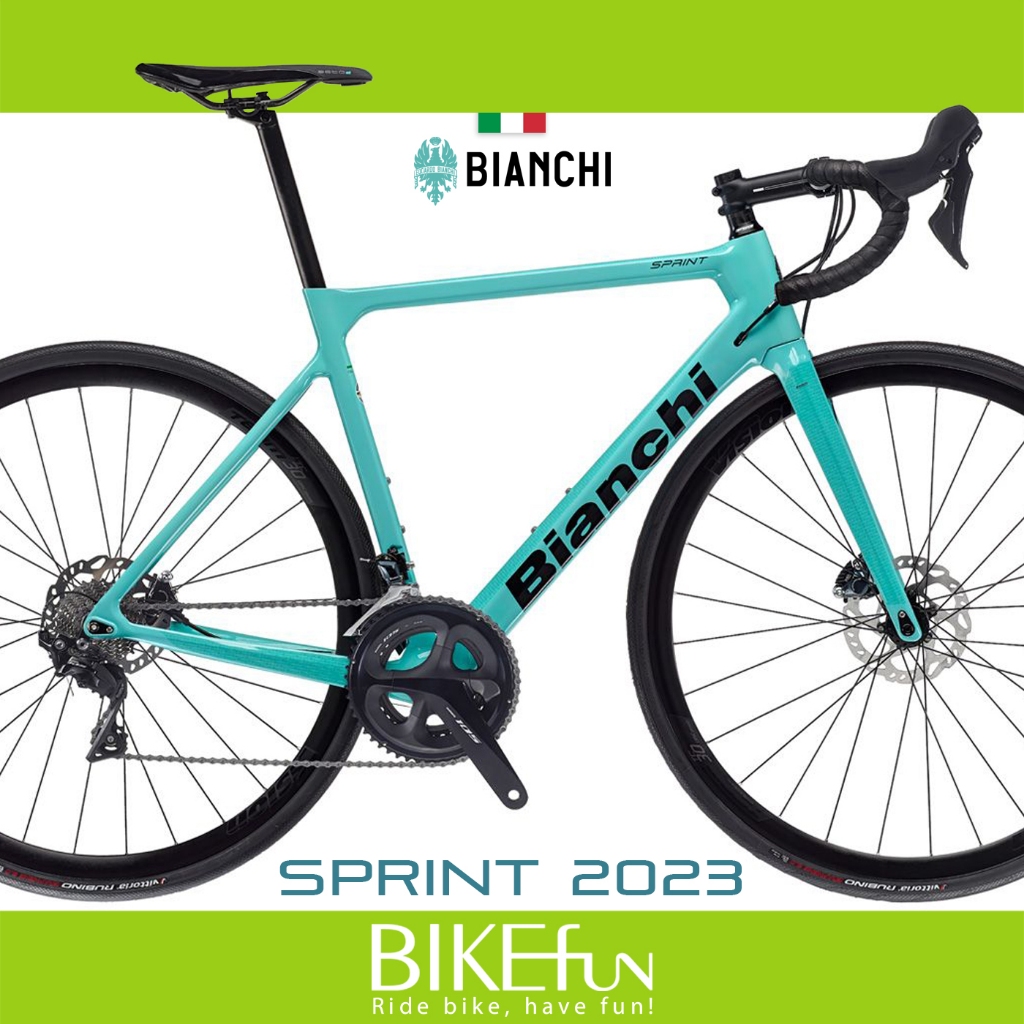 Bianchi Sprint 105 2023 碟煞 公路車 Disc 公路車 爬坡 衝刺 &gt; BIKEfun拜訪單車