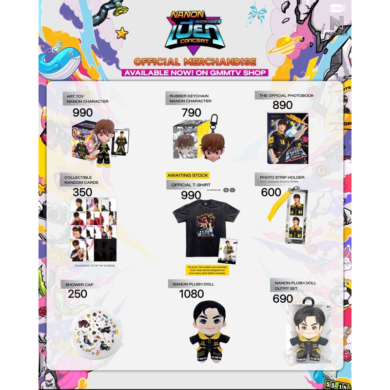 （預訂）NANON BORN TO เบียว CONCERT