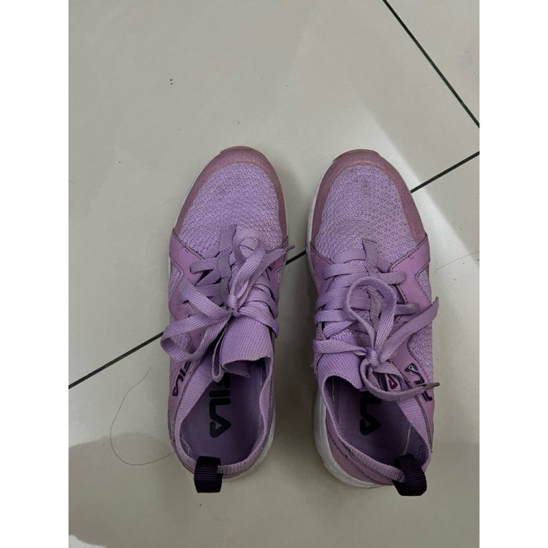 fila二手紫色球鞋七號