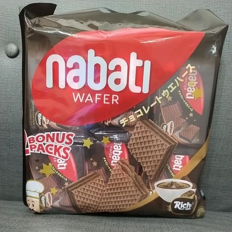 Nabati麗巧克巧克力風味威化餅414公克三重滿百可面交