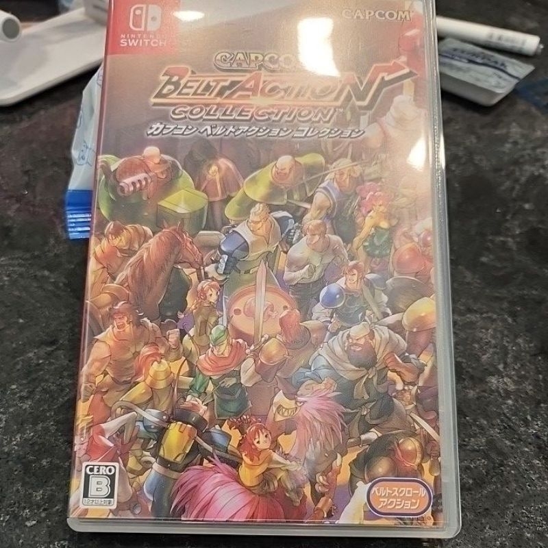 【二手遊戲】任天堂 SWITCH NS 卡普空經典動作合輯 CAPCOM BELT ACTION COLLECTION