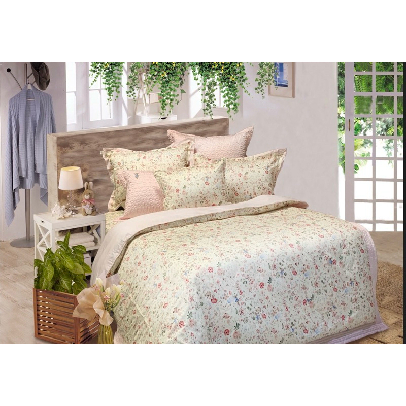彼得兔PR650 浪漫花都西式床組 兩用被 寢具 床組 床罩
