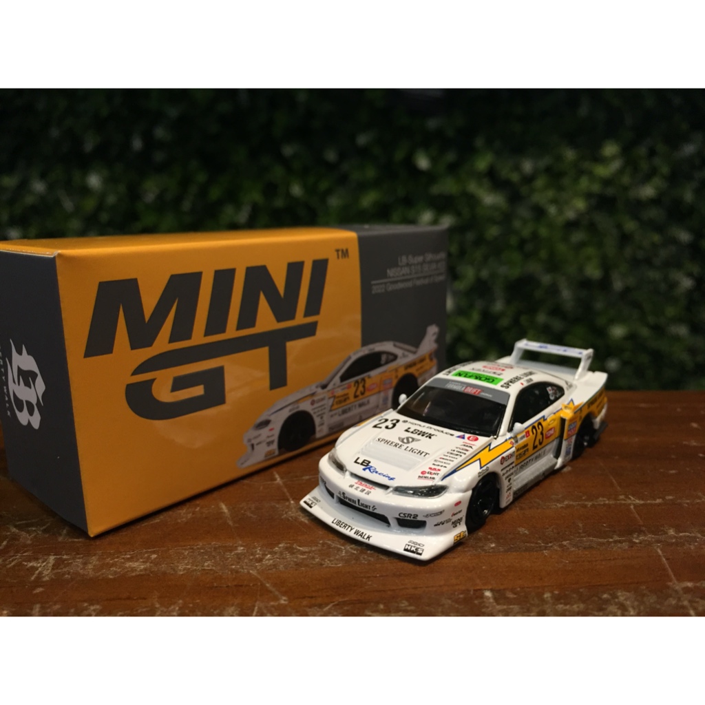 1/64 MiniGT LB-Silhouette Nissan Silvia S15 MGT00618R【MGM】