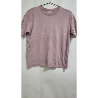 整理衣櫥便宜出清 Uniqlo短袖 粉色系T shirt 9成新