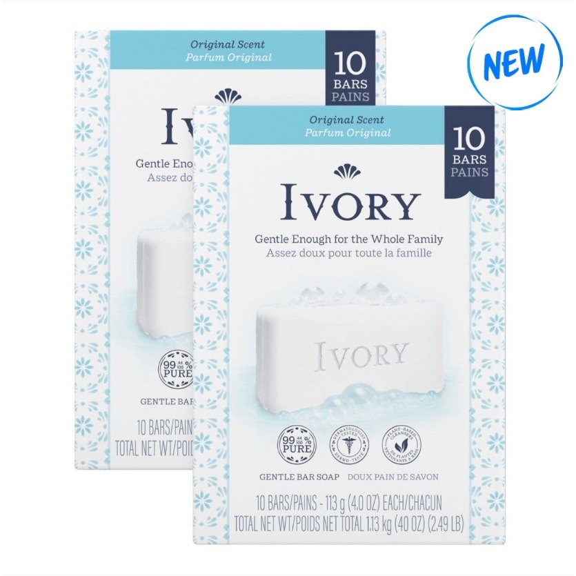 愛的小舖- Ivory 美國進口香皂 原味 113公克 X 20入