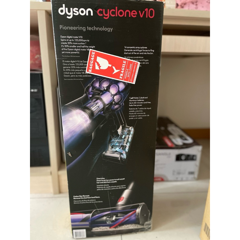 [非福利品］Dyson Cyclone V10無線手持吸塵器/除螨器
