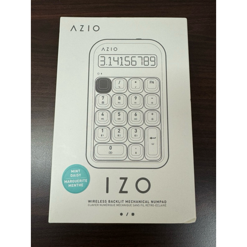 AZIO IZO 藍牙計算機數字鍵盤 機械式（紅軸）可調整燈光特效