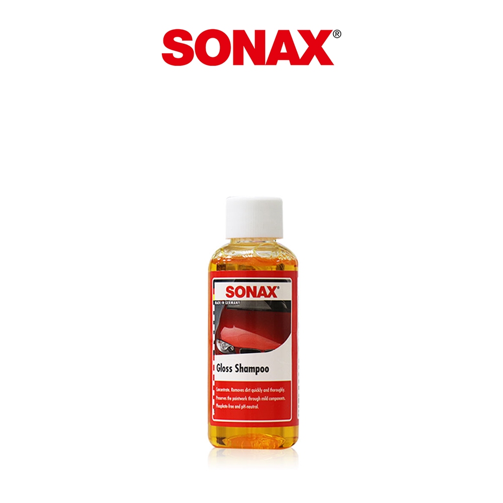 SONAX 超濃縮光滑洗車精 50ml 洗車必備 中性無磷 打蠟.鍍膜.包膜車清潔 (贈品兌換)