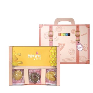 【鮮食家】《愛不囉嗦》甜蜜馨意蜂蜜禮盒553g/盒 送禮 烘焙點心