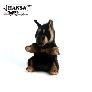 Hansa 8447-德國牧羊犬手偶33公分高