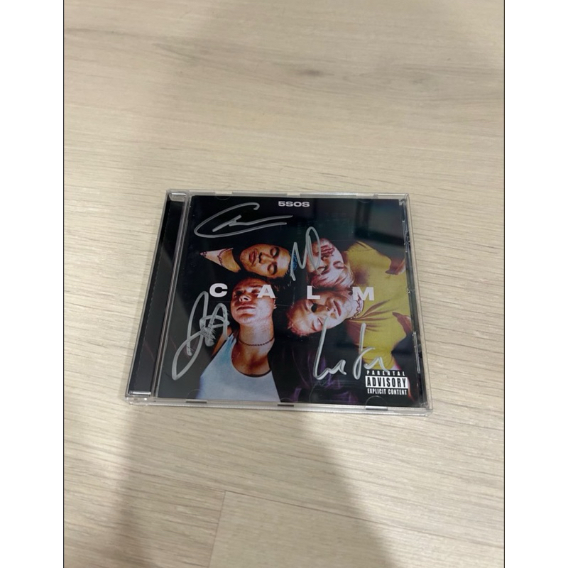 到暑五秒 親筆簽名 專輯 Calm 5SOS 5 Seconds of Summer