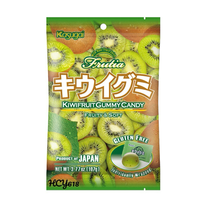 Kasugai春日井 果汁軟糖(奇異果味)107g #日本零食 特價